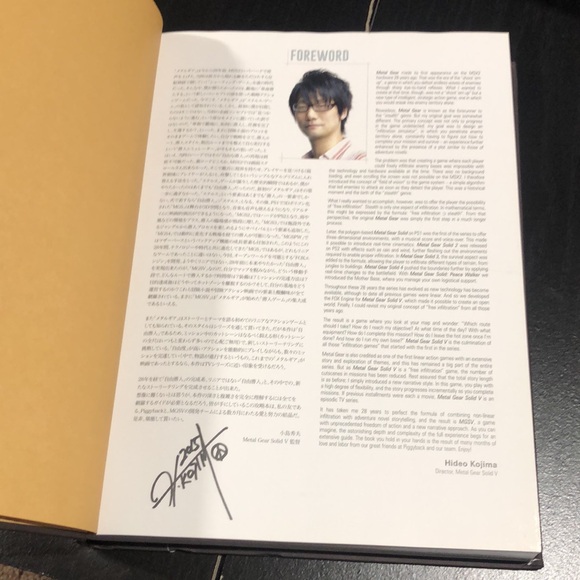 Metal Gear Solid V The Phantom Pain The Complete Official Guide hardcover book - Picture 6 of 11